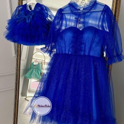 Set mama-fiica BLUE SHINY 