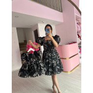 Set rochii mama-fiica Black Primavera
