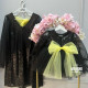 Set rochii mama-fiica la comanda Black Dress Set