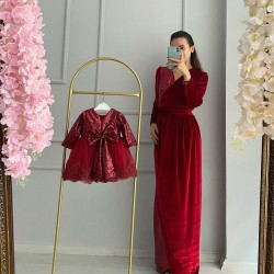 Set mama-fiica RED VELVET