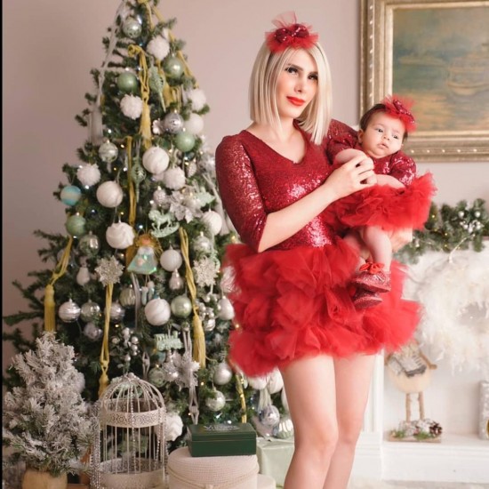 Set mama-fiica ALL RED 