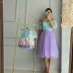 Set mama-fiica PURPLE TURQUOISE