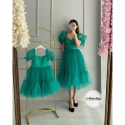 Set mama-fiica CUTE GREEN