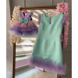 Set mama-fiica PURPLE BLUE