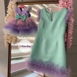 Set mama-fiica PURPLE BLUE