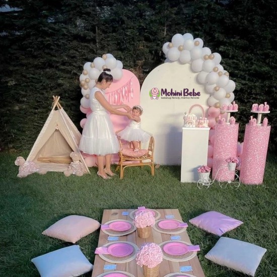 Set mama-fiica ALL WHITE