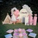 Set mama-fiica ALL WHITE