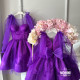 Set rochii mov mama fiica New Purple Pearls