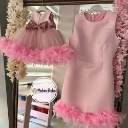Set mama-fiica PINKY DOWNS