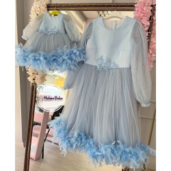 Set mama-fiica LIGHT BLUE