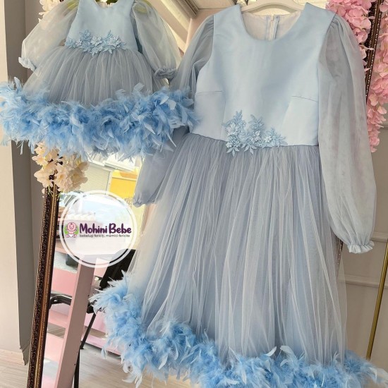 Set mama-fiica LIGHT BLUE