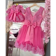 Set mama-fiica PINK DANTEL