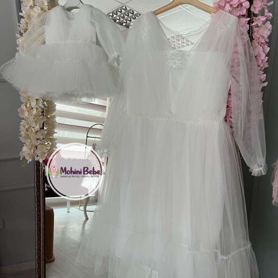 Set mama-fiica PURE WHITE