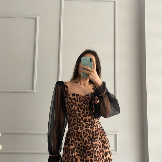 Set mama-fiica LEOPARD