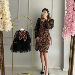 Set mama-fiica LEOPARD