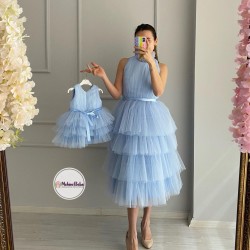 Set mama-fiica BLUE DRESSES