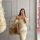 Set mama-fiica GOLD VELVET