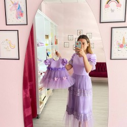 Set mama-fiica SIMPLE PURPLE