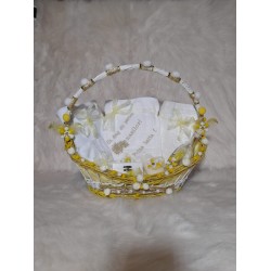 Trusou botez LUXURY WHITE YELLOW