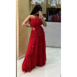Rochie de seara ALL RED