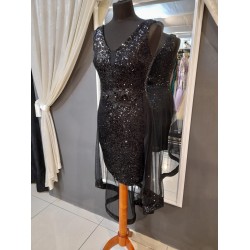 Rochie de ocazie BLACK SPARKLES