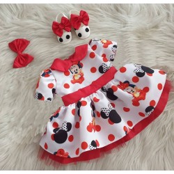 Set botez WHITE MINNIE